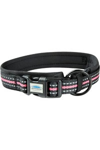 2022 Weatherbeeta Reflective Dog Collar 1003618 - Black / Pink